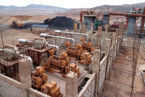 North Korea coal gas power plant